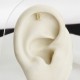 Glorria Altın İkizler Burcu Helix Piercing Glorria Altın İkizler Burcu Helix Piercing