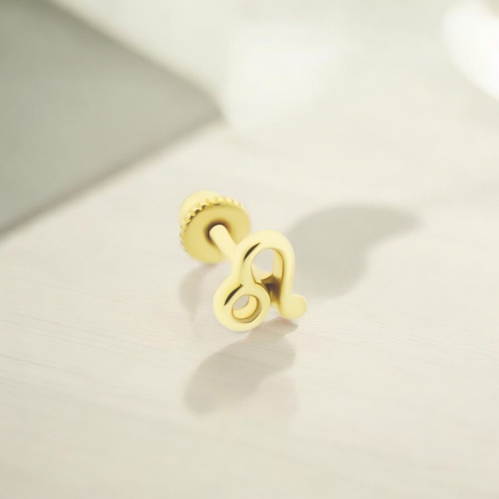 Glorria Altın Aslan Burcu Helix Piercing Glorria Altın Aslan Burcu Helix Piercing