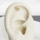 Glorria Altın Başak Burcu Helix Piercing