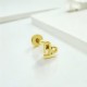 Glorria Altın Oğlak Burcu Helix Piercing Glorria Altın Oğlak Burcu Helix Piercing
