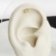 Glorria Altın Kova Burcu Helix Piercing Glorria Altın Kova Burcu Helix Piercing
