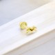 Glorria Altın Kova Burcu Helix Piercing Glorria Altın Kova Burcu Helix Piercing