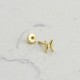 Glorria Altın Balık Burcu Helix Piercing Glorria Altın Balık Burcu Helix Piercing