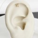 Glorria Altın Balık Burcu Helix Piercing Glorria Altın Balık Burcu Helix Piercing