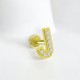 Glorria Altın J Harfi Tragus Piercing Glorria Altın J Harfi Tragus Piercing