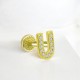 Glorria Altın U Harfi Tragus Piercing Glorria Altın U Harfi Tragus Piercing