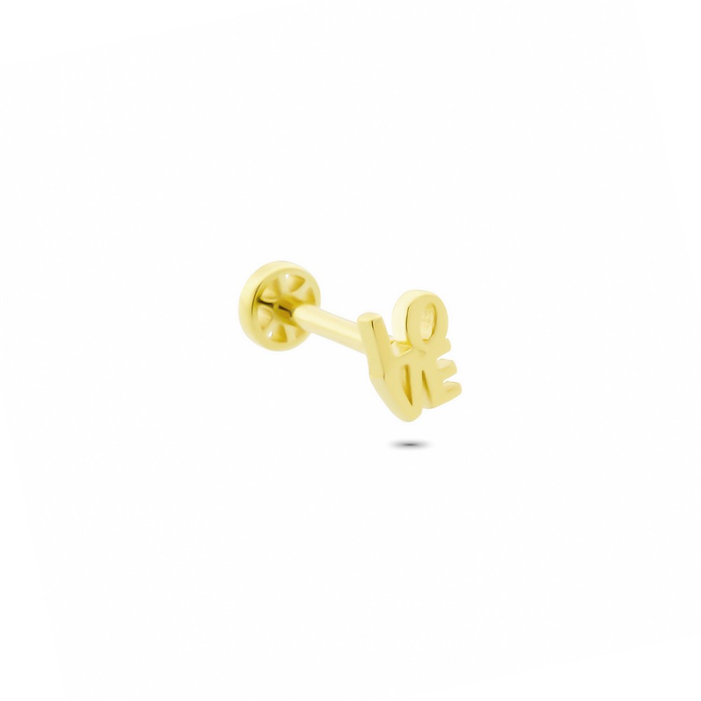 Glorria Altın Love Tragus Piercing Glorria Altın Love Tragus Piercing