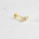 Glorria Altın 3 Baget Tragus Piercing Glorria Altın 3 Baget Tragus Piercing