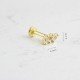 Glorria Altın 3 Baget Tragus Piercing Glorria Altın 3 Baget Tragus Piercing