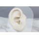 Glorria Altın Çift Baget Tragus Piercing Glorria Altın Çift Baget Tragus Piercing
