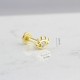 Glorria Altın Göz Tragus Piercing Glorria Altın Göz Tragus Piercing