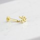 Glorria Altın Yılan Tragus Piercing Glorria Altın Yılan Tragus Piercing