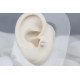 Glorria Altın Baget Tragus Piercing Glorria Altın Baget Tragus Piercing