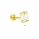 Glorria Altın Baget Tragus Piercing Glorria Altın Baget Tragus Piercing