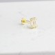 Glorria Altın Baget Tragus Piercing Glorria Altın Baget Tragus Piercing