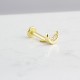 Glorria Altın Ay Tragus Piercing Glorria Altın Ay Tragus Piercing