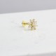 Glorria Altın Çiçek Tragus Piercing Glorria Altın Çiçek Tragus Piercing