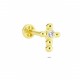 Glorria Altın TektaşTragus Piercing Glorria Altın TektaşTragus Piercing