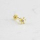 Glorria Altın Tektaş Tragus Piercing Glorria Altın Tektaş Tragus Piercing