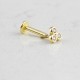 Glorria Altın Üç Taş Tragus Piercing Glorria Altın Üç Taş Tragus Piercing