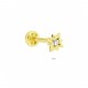 Glorria Altın Yıldız Tragus Piercing Glorria Altın Yıldız Tragus Piercing