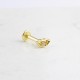 Glorria Altın Dudak Tragus Piercing Glorria Altın Dudak Tragus Piercing