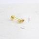 Glorria Altın Dudak Tragus Piercing Glorria Altın Dudak Tragus Piercing