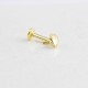 Glorria Altın Deniz Kabuğu Tragus Piercing Glorria Altın Deniz Kabuğu Tragus Piercing