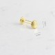 Glorria Altın Deniz Kabuğu Tragus Piercing Glorria Altın Deniz Kabuğu Tragus Piercing