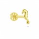 Glorria Altın Deniz Atı Tragus Piercing Glorria Altın Deniz Atı Tragus Piercing