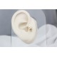 Glorria Altın Kuru Kafa Tragus Piercing Glorria Altın Kuru Kafa Tragus Piercing