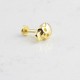 Glorria Altın Kuru Kafa Tragus Piercing Glorria Altın Kuru Kafa Tragus Piercing