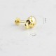 Glorria Altın Kuru Kafa Tragus Piercing Glorria Altın Kuru Kafa Tragus Piercing