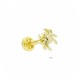 Glorria Altın Örümcek Tragus Piercing Glorria Altın Örümcek Tragus Piercing