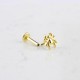 Glorria Altın Örümcek Tragus Piercing Glorria Altın Örümcek Tragus Piercing