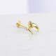 Glorria Altın Hilal Tragus Piercing Glorria Altın Hilal Tragus Piercing