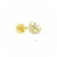 Glorria Altın Ay Yıldız Tragus Piercing Glorria Altın Ay Yıldız Tragus Piercing