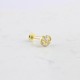 Glorria Altın Ay Yıldız Tragus Piercing Glorria Altın Ay Yıldız Tragus Piercing