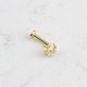 Glorria Altın Ay Yıldız Tragus Piercing Glorria Altın Ay Yıldız Tragus Piercing