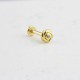 Glorria Altın Gül Tragus Piercing Glorria Altın Gül Tragus Piercing