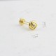 Glorria Altın Gül Tragus Piercing Glorria Altın Gül Tragus Piercing