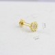 Glorria Altın Güneş Tragus Piercing Glorria Altın Güneş Tragus Piercing