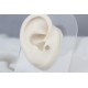 Glorria Altın Çiçek Tragus Piercing Glorria Altın Çiçek Tragus Piercing
