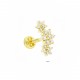 Glorria Altın Çiçek Tragus Piercing Glorria Altın Çiçek Tragus Piercing