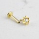 Glorria Altın Yıldız Tragus Piercing Glorria Altın Yıldız Tragus Piercing
