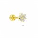 Glorria Altın Yonca Tragus Piercing Glorria Altın Yonca Tragus Piercing