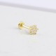 Glorria Altın Yonca Tragus Piercing Glorria Altın Yonca Tragus Piercing