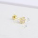 Glorria Altın Yonca Tragus Piercing Glorria Altın Yonca Tragus Piercing