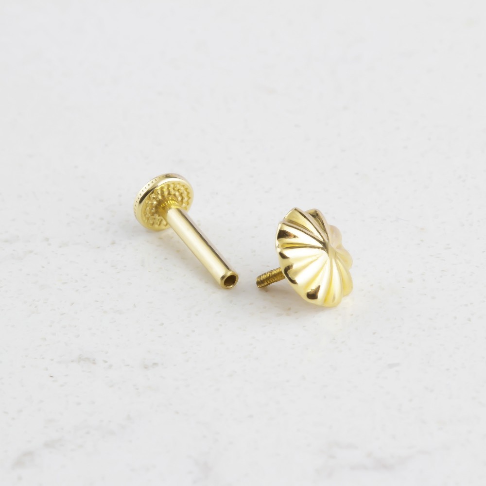 Glorria Altın Şemsiye Tragus Piercing Glorria Altın Şemsiye Tragus Piercing