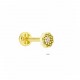 Glorria Altın Papatya Tragus Piercing Glorria Altın Papatya Tragus Piercing